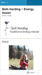 Mobile Screenshot of bethhardingenergyhealer.com
