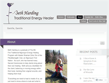 Tablet Screenshot of bethhardingenergyhealer.com